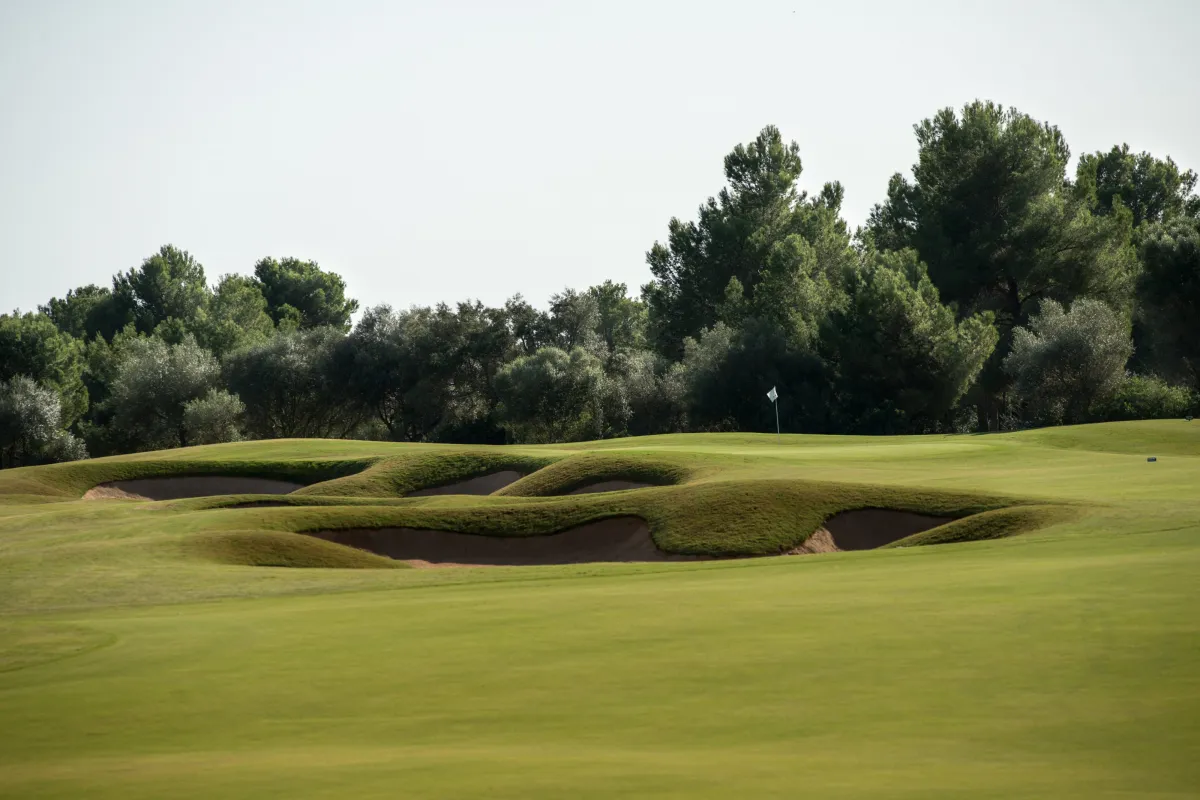 Mallorca Golf Park Puntiro Bunkerlandschaft