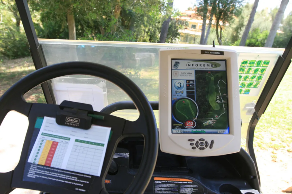 Mallorca Golf Son Vida Buggy mit GPS