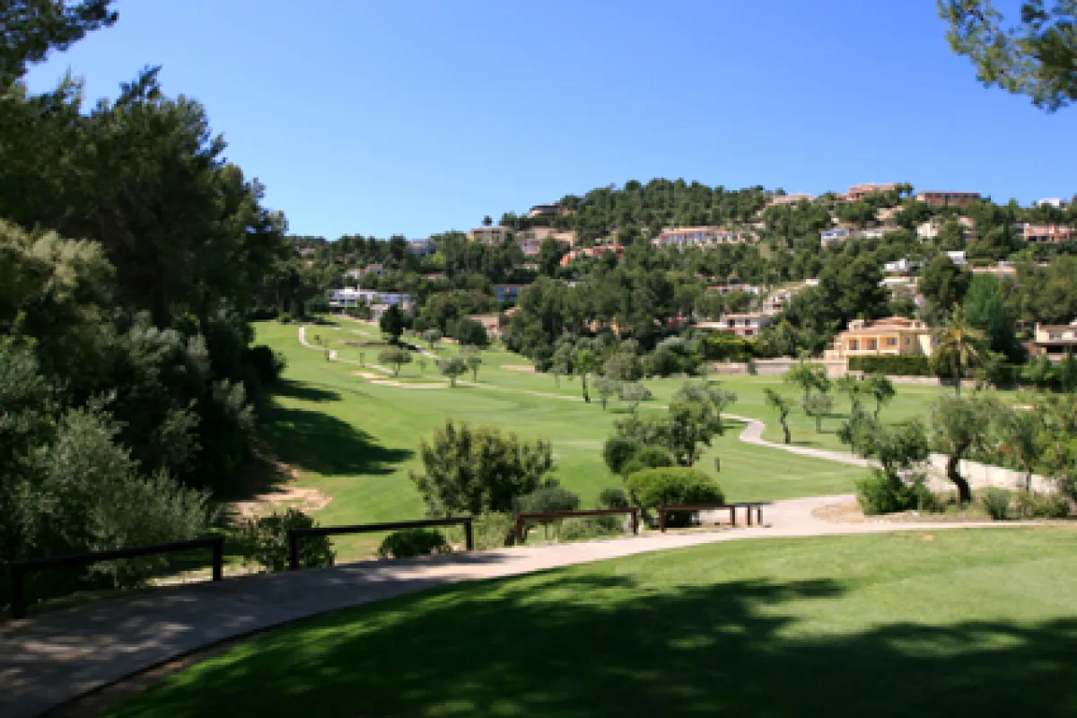 Mallorca Golf Son Vida Blick ins Tal