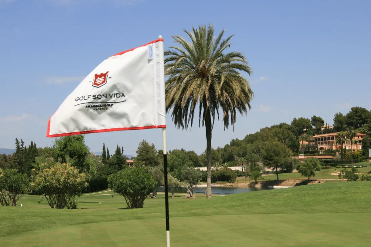 Mallorca Golf Son Vida Fahne