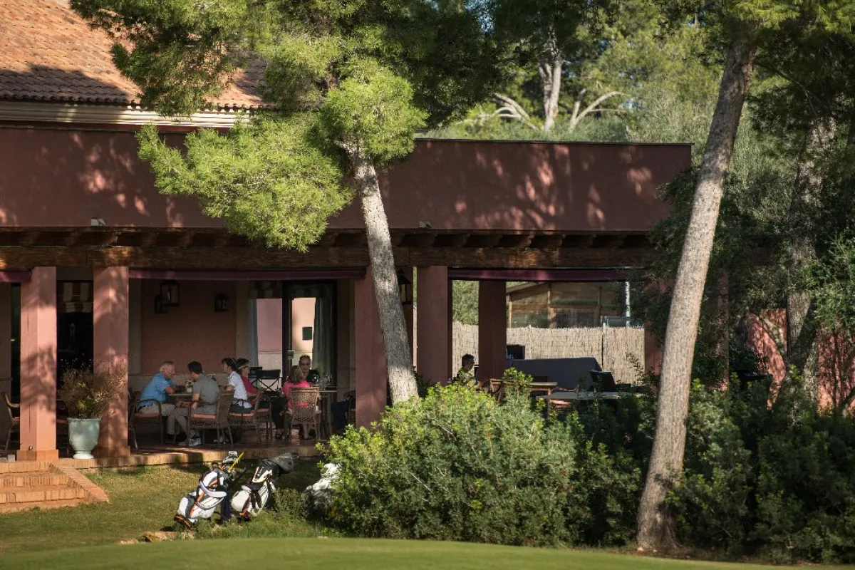 Mallorca Golf Park Puntiro Clubhaus Detail