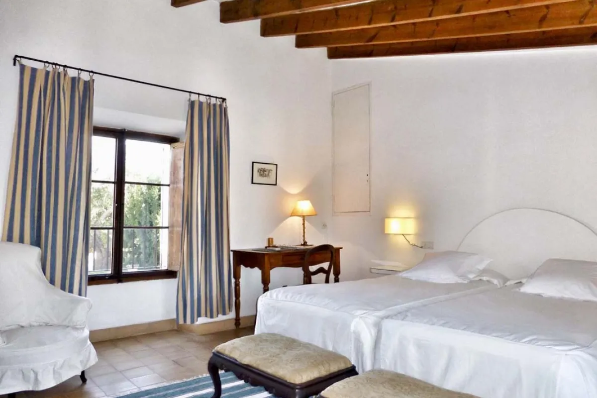 Mallorca Hotels Fincahotel Algaida Finca Raims Apartment Bett