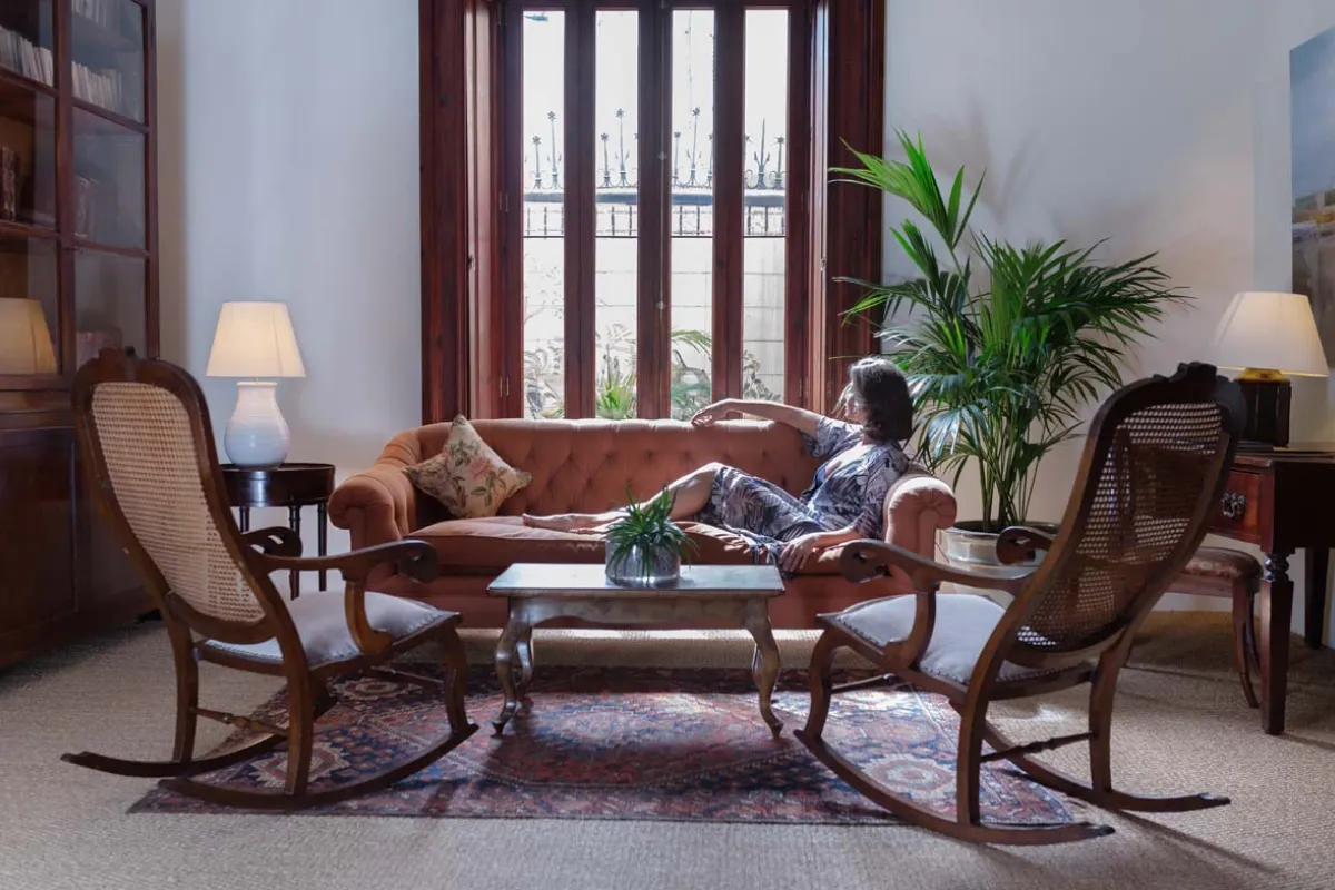 Mallorca Hotels Palma Boutique Hotel Can Cera Bibliothek