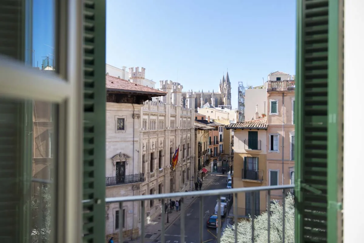Mallorca Best Hotel Palma de Mallorca Blick auf Plaza