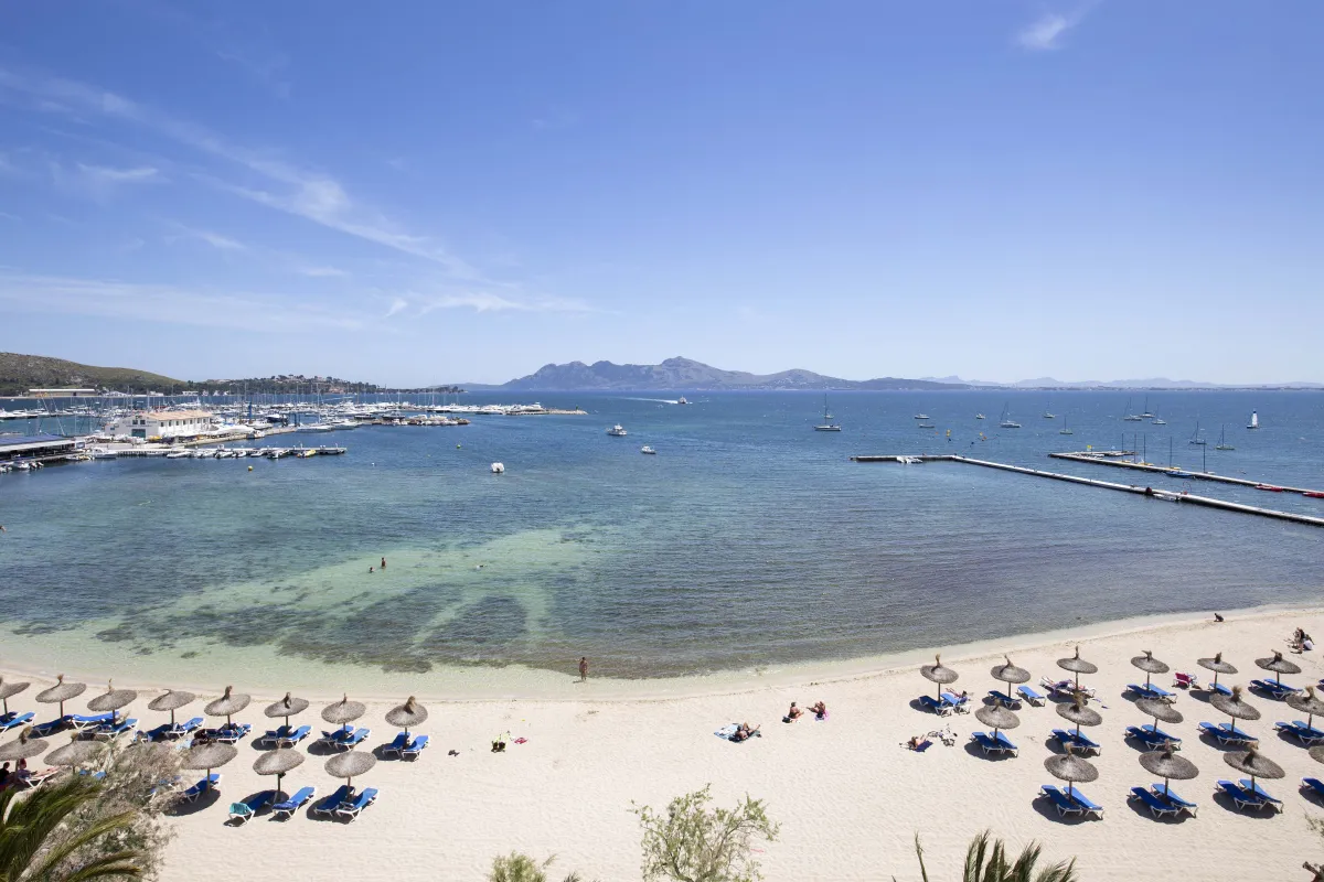 Mallorca Best Hotels Port de Pollenca La Goleta Hotel de Mar Strand