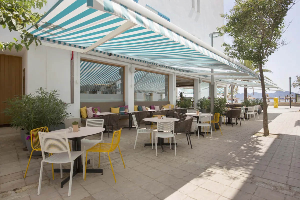 Mallorca Best Hotels Port de Pollenca La Goleta Hotel de Mar Terrasse