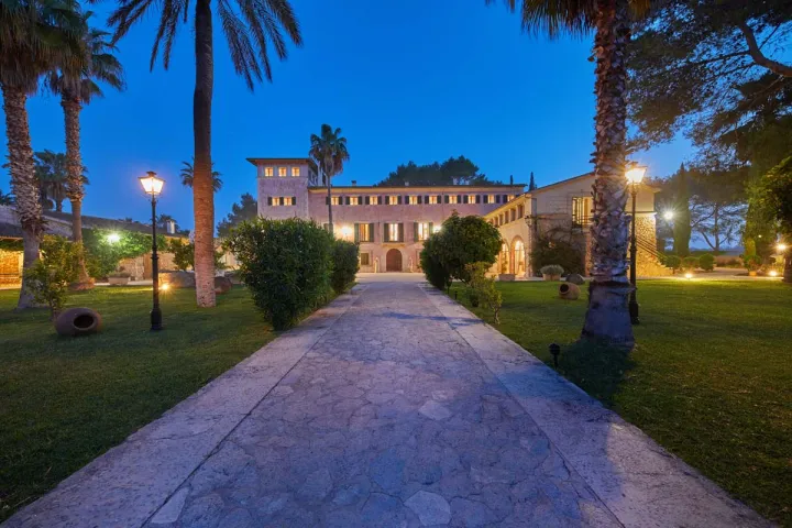 Mallorca Hotels Inca Virrey Prime Boutique Hotel Totale am Abend