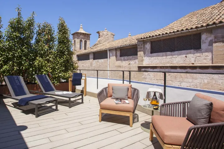 Mallorca Hotels Palma Sant Jaume Terrasse Junior Suite